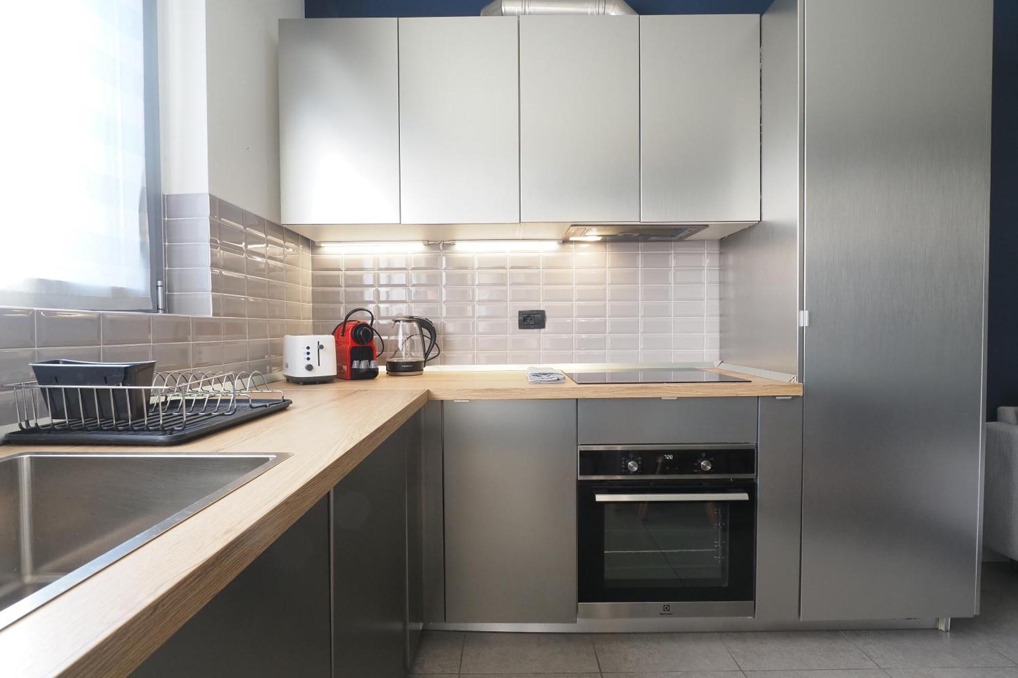 City Center - Modern Flat With Free Parking And Wifi - Apt A Бергамо Екстер'єр фото